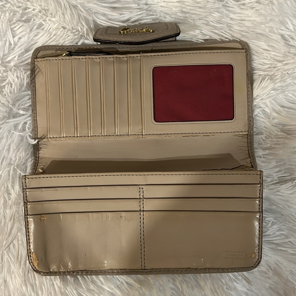 Coach Satin Long Wallet - Picture 3 of 6